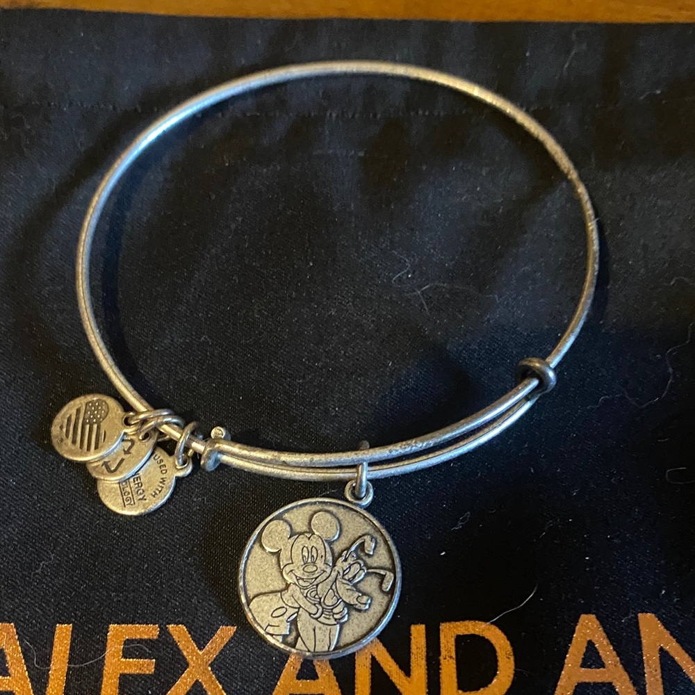 Alex and Ani Disney Mickey and Pluto bangle